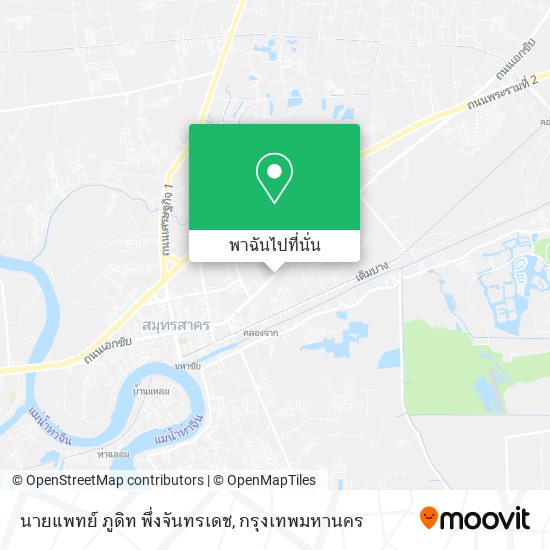 นายแพทย์ ภูดิท พึ่งจันทรเดช แผนที่