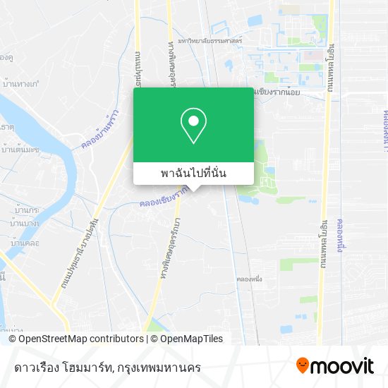 ดาวเรือง โฮมมาร์ท แผนที่