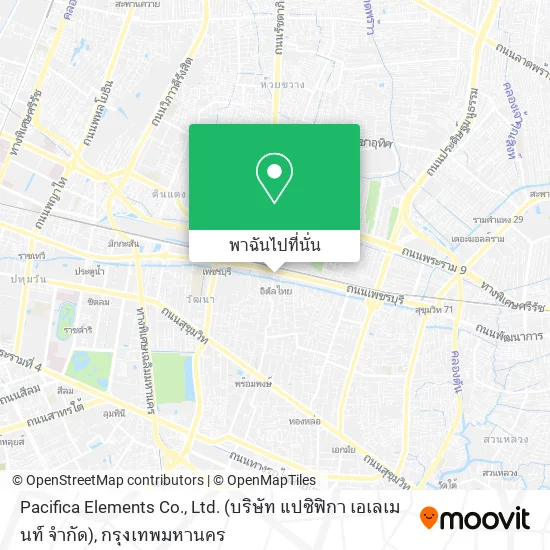 Pacifica Elements Co., Ltd. (บริษัท แปซิฟิกา เอเลเมนท์ จำกัด) แผนที่