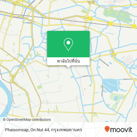 Phaisomsap, On Nut 44 แผนที่