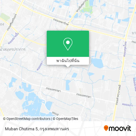Muban Chutima 5 แผนที่