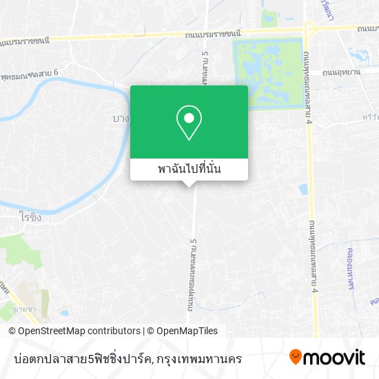 บ่อตกปลาสาย5ฟิชชิ่งปาร์ค แผนที่
