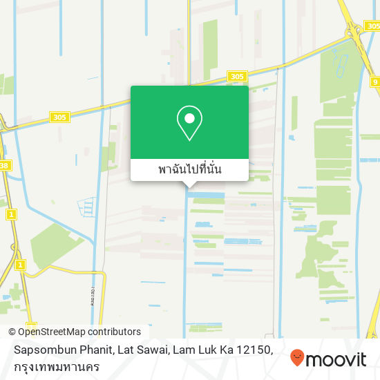 Sapsombun Phanit, Lat Sawai, Lam Luk Ka 12150 แผนที่