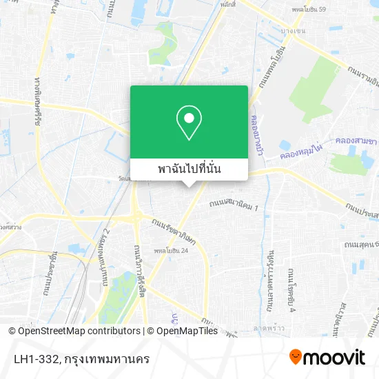 LH1-332 แผนที่