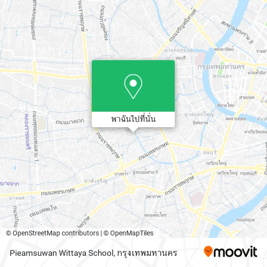 Pieamsuwan Wittaya School แผนที่