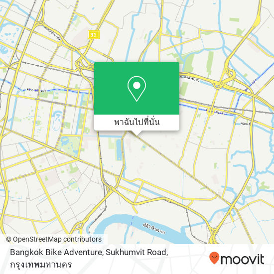 Bangkok Bike Adventure, Sukhumvit Road แผนที่
