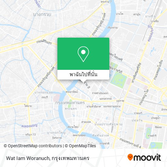 Wat Iam Woranuch แผนที่