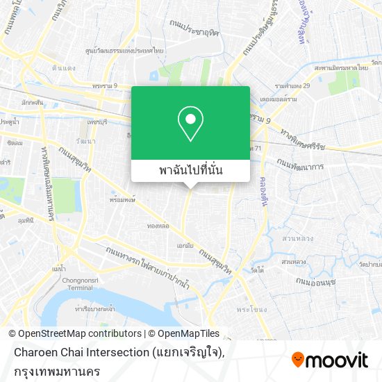 Charoen Chai Intersection (แยกเจริญใจ) แผนที่