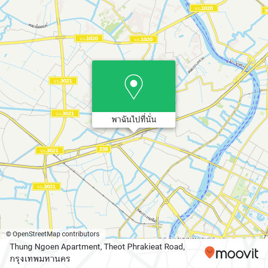 Thung Ngoen Apartment, Theot Phrakieat Road แผนที่