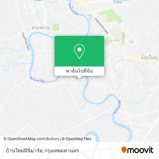 บ้านใหม่มินิมาร์ท แผนที่