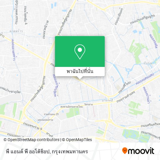 พี แอนด์ พี ออโต้ช็อป แผนที่