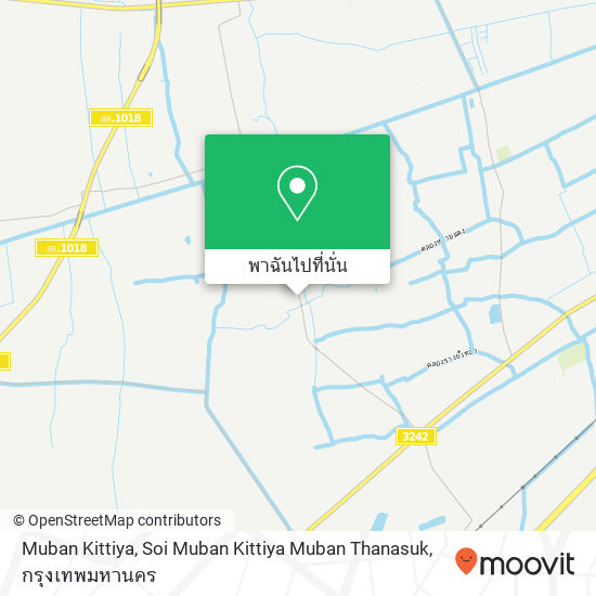 Muban Kittiya, Soi Muban Kittiya Muban Thanasuk แผนที่