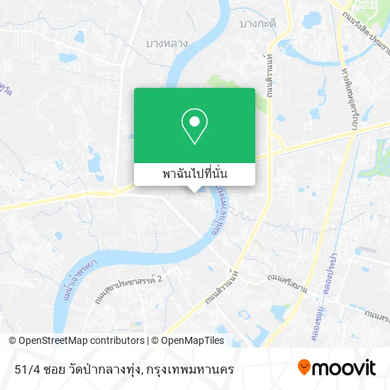 51/4 ซอย วัดป่ากลางทุ่ง แผนที่