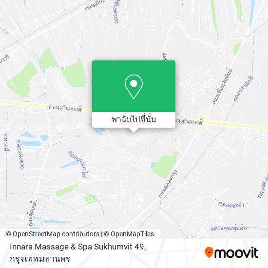 Innara Massage & Spa Sukhumvit 49 แผนที่