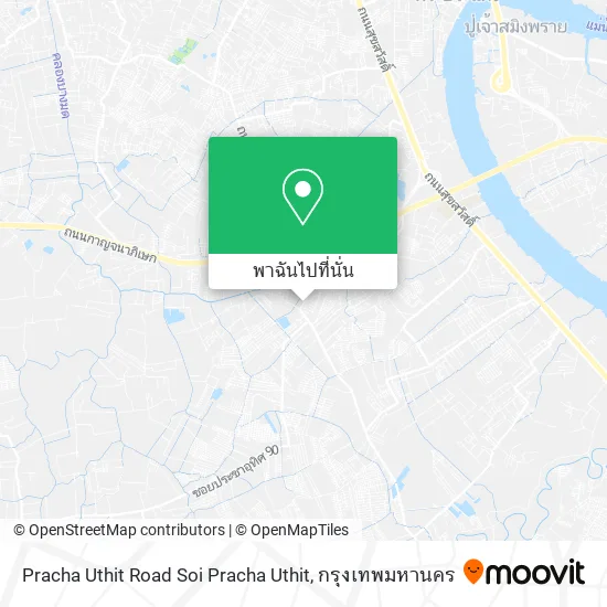 Pracha Uthit Road Soi Pracha Uthit แผนที่