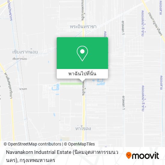 Navanakorn Industrial Estate (นิคมอุตสาหกรรมนวนคร) แผนที่