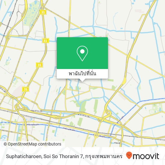 Suphaticharoen, Soi So Thoranin 7 แผนที่