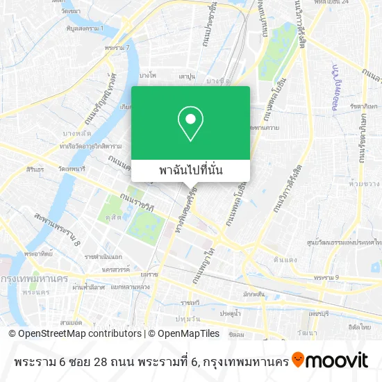 พระราม 6 ซอย 28 ถนน พระรามที่ 6 แผนที่
