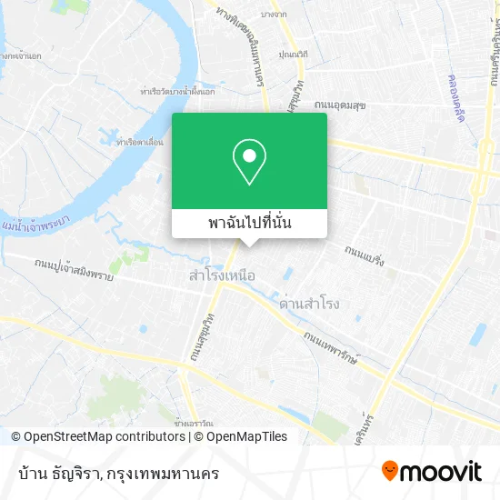 บ้าน ธัญจิรา แผนที่