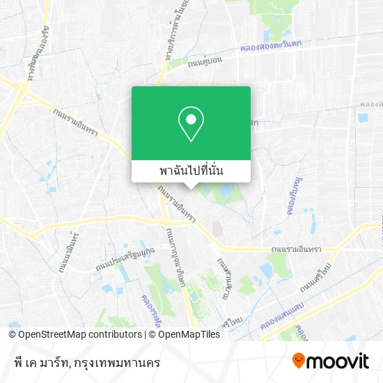พี เค มาร์ท แผนที่
