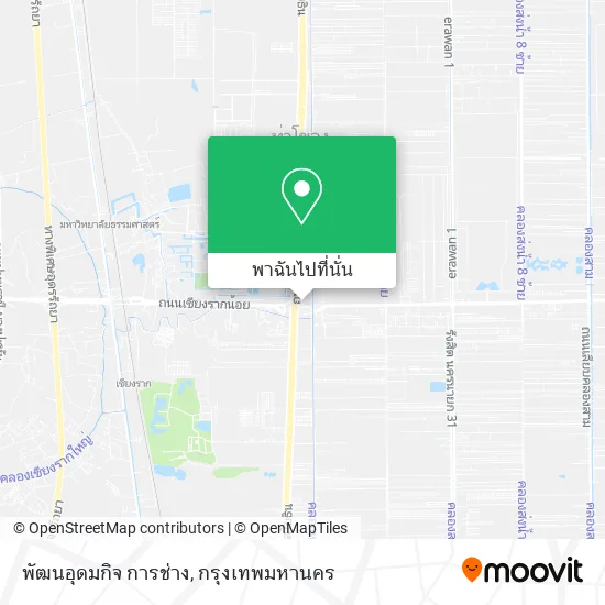 พัฒนอุดมกิจ การช่าง แผนที่