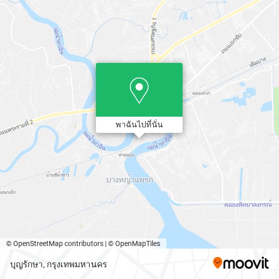บุญรักษา แผนที่