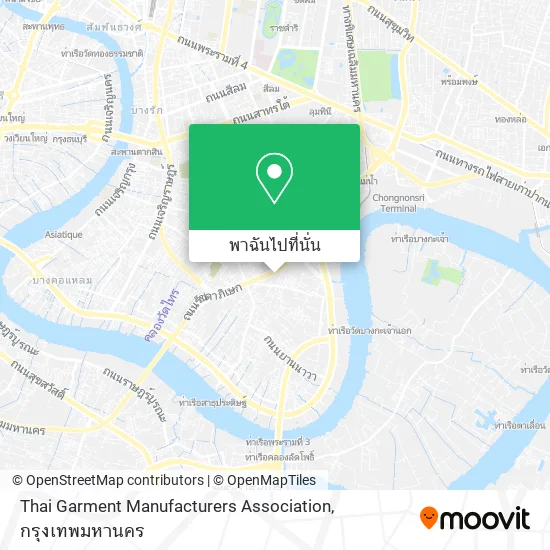 Thai Garment Manufacturers Association แผนที่