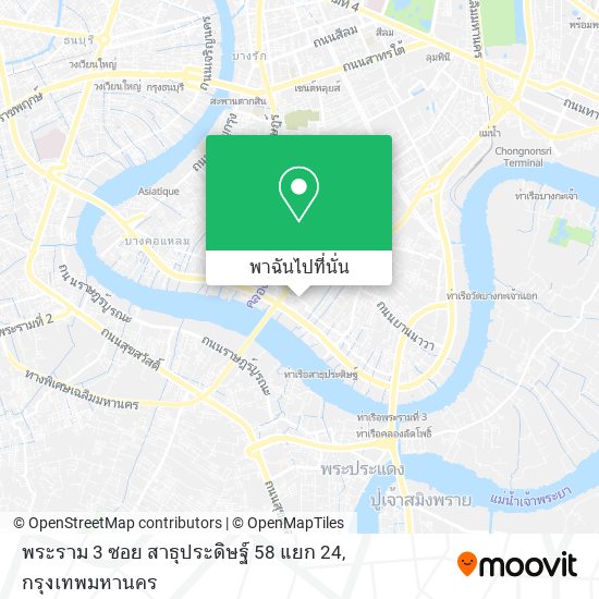 พระราม 3 ซอย สาธุประดิษฐ์ 58 แยก 24 แผนที่