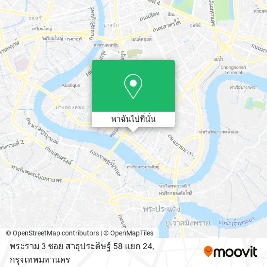 พระราม 3 ซอย สาธุประดิษฐ์ 58 แยก 24 แผนที่