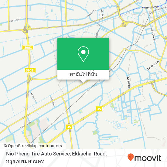 Nio Pheng Tire Auto Service, Ekkachai Road แผนที่