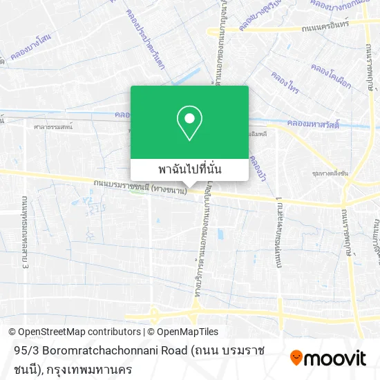 95 / 3 Boromratchachonnani Road (ถนน บรมราชชนนี) แผนที่