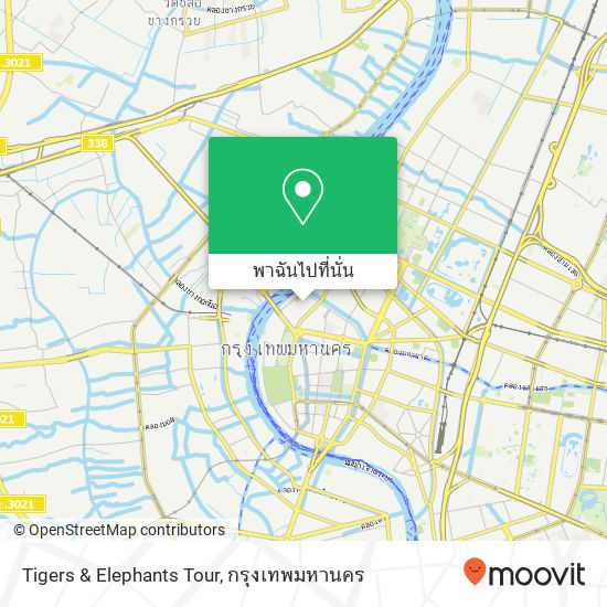 Tigers & Elephants Tour แผนที่