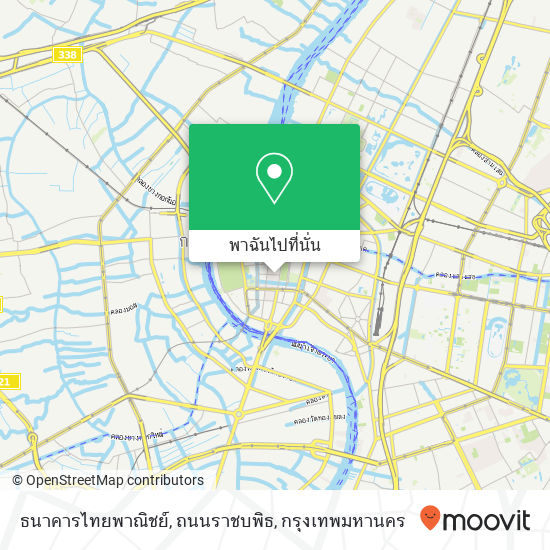 ธนาคารไทยพาณิชย์, ถนนราชบพิธ แผนที่