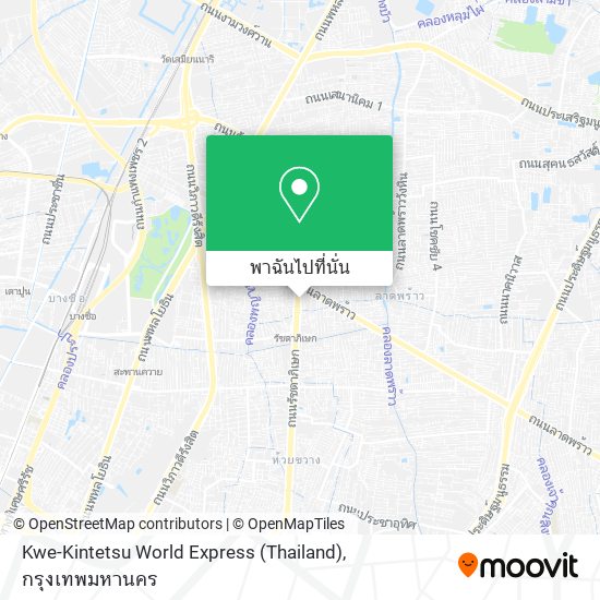 Kwe-Kintetsu World Express (Thailand) แผนที่