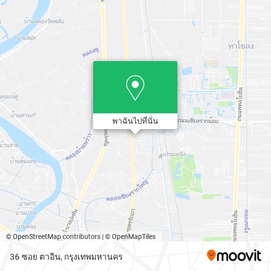 36 ซอย ตาอิน แผนที่