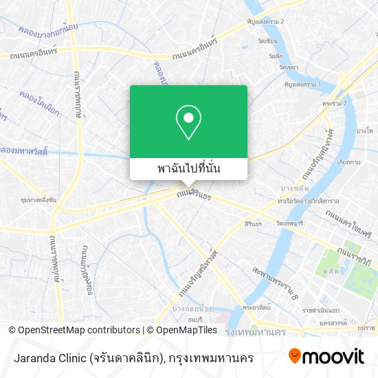 Jaranda Clinic (จรันดาคลินิก) แผนที่