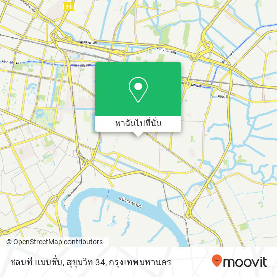 ชลนที แมนชั่น, สุขุมวิท 34 แผนที่