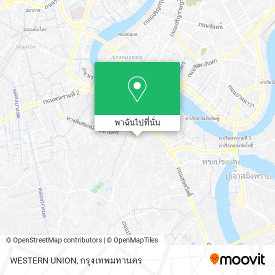 WESTERN UNION แผนที่