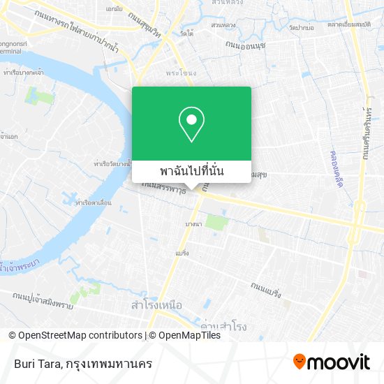 Buri Tara แผนที่