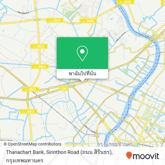 Thanachart Bank, Sirinthon Road (ถนน สิรินธร) แผนที่