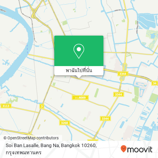 Soi Ban Lasalle, Bang Na, Bangkok 10260 แผนที่