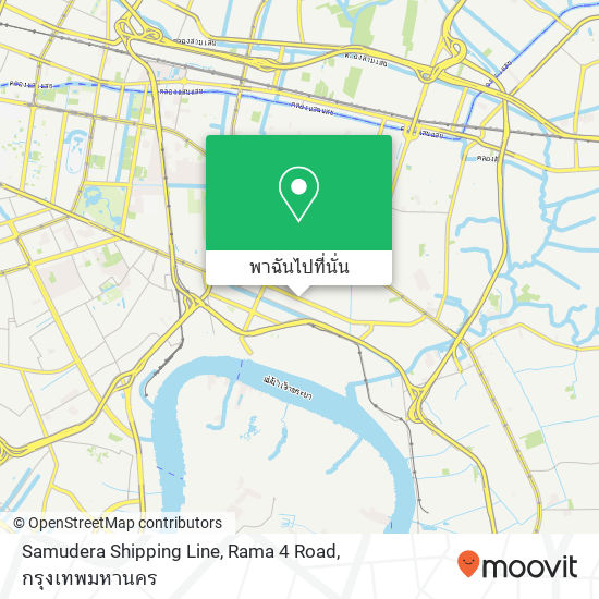 Samudera Shipping Line, Rama 4 Road แผนที่