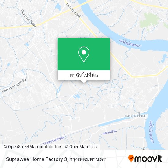 Suptawee Home Factory 3 แผนที่