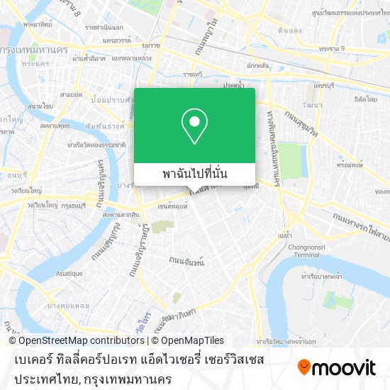 เบเคอร์ ทิลลี่คอร์ปอเรท แอ็ดไวเซอรี่ เซอร์วิสเซส ประเทศไทย แผนที่
