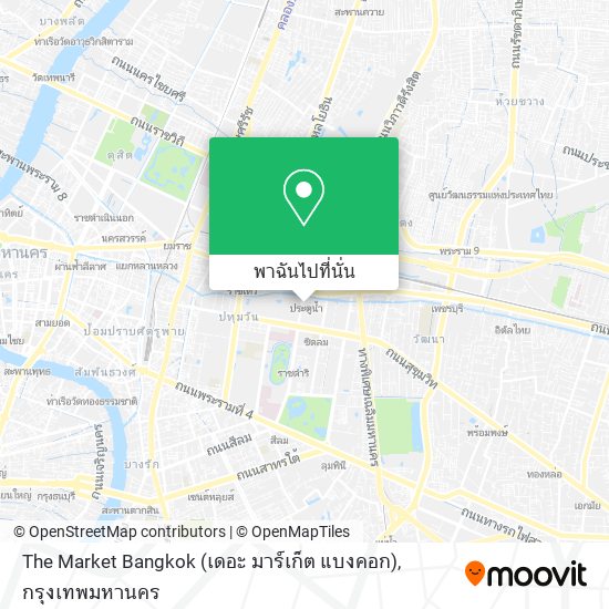 The Market Bangkok (เดอะ มาร์เก็ต แบงคอก) แผนที่