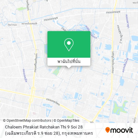 Chaloem Phrakiat Ratchakan Thi 9 Soi 28 (เฉลิมพระเกียรติ ร.9 ซอย 28) แผนที่