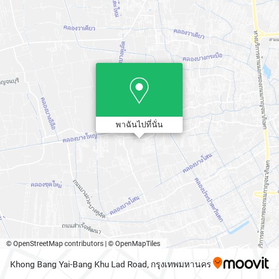 Khong Bang Yai-Bang Khu Lad Road แผนที่
