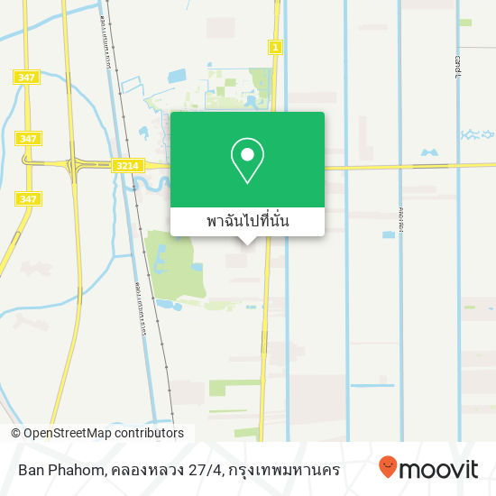 Ban Phahom, คลองหลวง 27/4 แผนที่