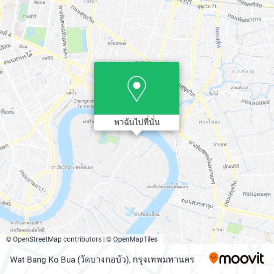 Wat Bang Ko Bua (วัดบางกอบัว) แผนที่