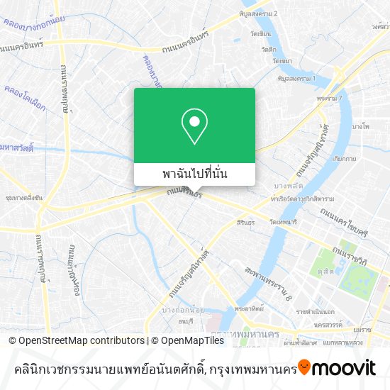 คลินิกเวชกรรมนายแพทย์อนันตศักดิ์ แผนที่